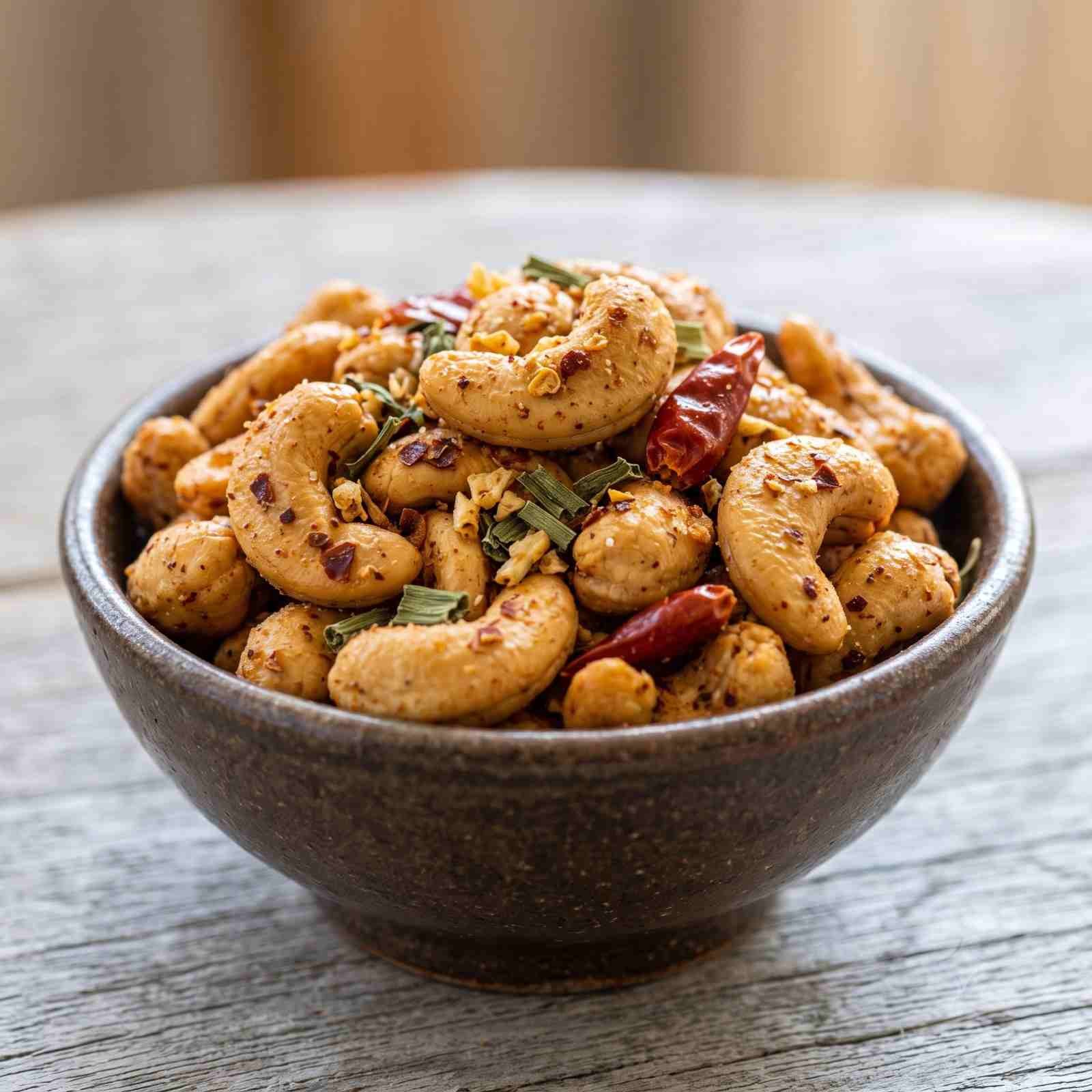 Masala cashews
